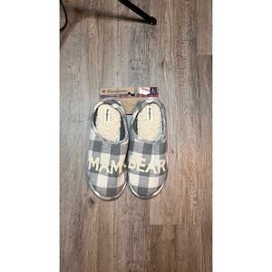 Women's Mama Bear Buffalo Check Clog Slipper (L) 9-10